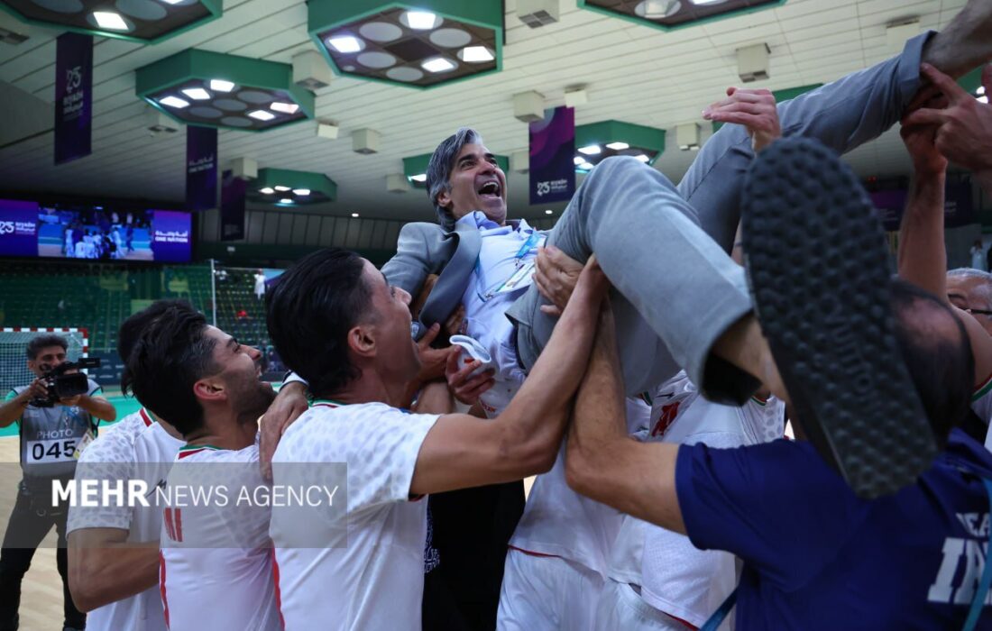 تاج: کسب مدال طلای فوتسال نشان از اقتدار جوانان برومند ایران دارد