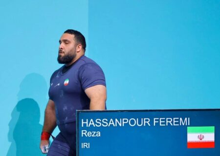 حسن پور در یک‌ضرب وزنه برداری چهارم شد