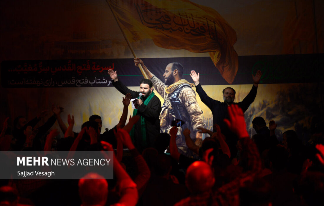 آیین پاسداشت شهید محمد حسین بشیری در همدان