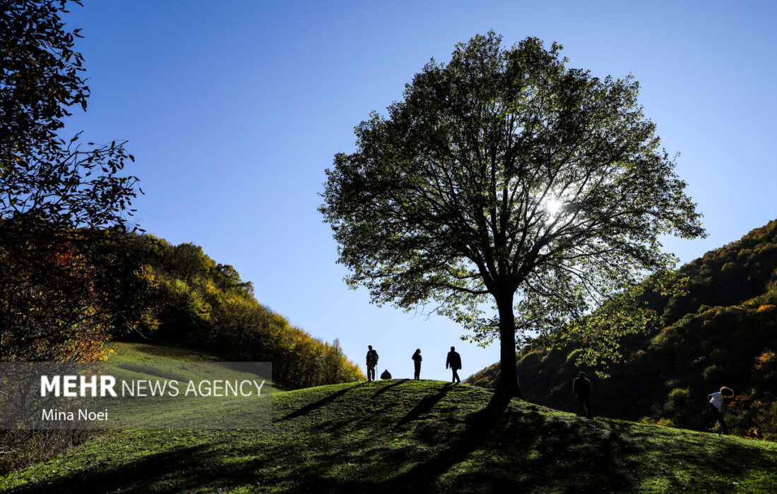 طبیعت پاییزی روستای نمنق