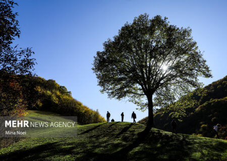 طبیعت پاییزی روستای نمنق