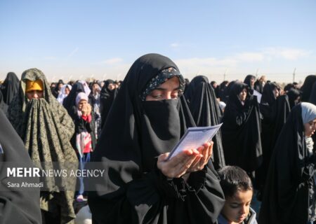 اقامه نماز باران در مشهد