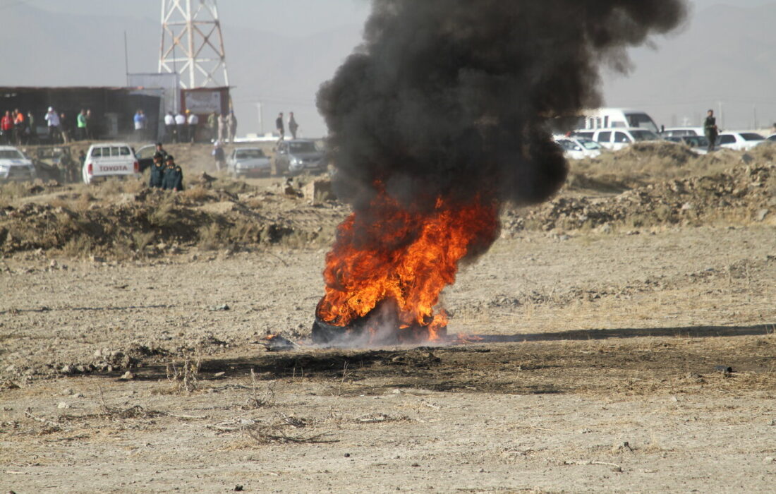 آمادگی دستگاهها در رزمایش زلزله همدان