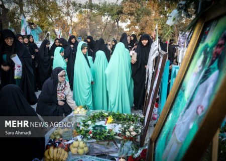 مراسم سومین سالگرد شهدای امنیت در مشهد