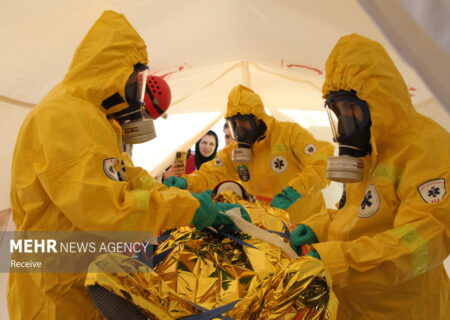 مانور تمام‌عیار زلزله و مخاطرات ترکیبی در همدان