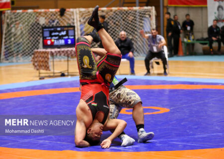 مسابقات قهرمانی کشتی پهلوانی جوانان کشور در اردبیل