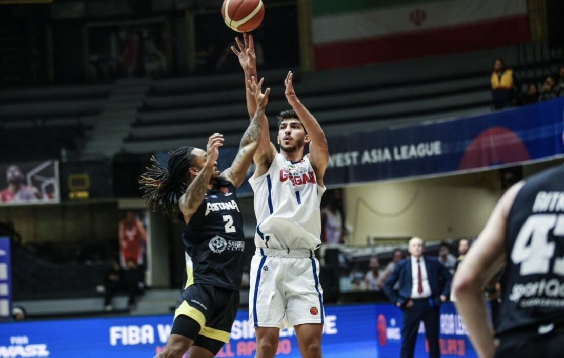 پیروزی شهرداری گرگان در دیدار معوقه لیگ بسکتبال