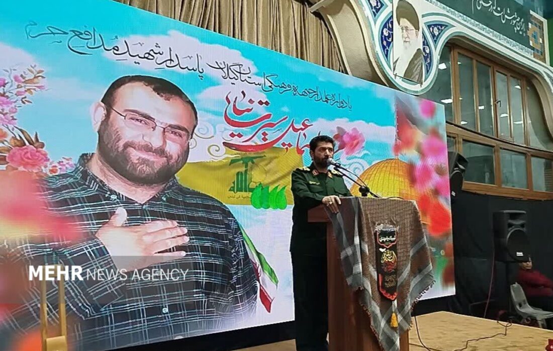 سردار حسن زاده: شهید سیرتنیا علمدار جبهه فرهنگی و افسر جنگ ترکیبی بود