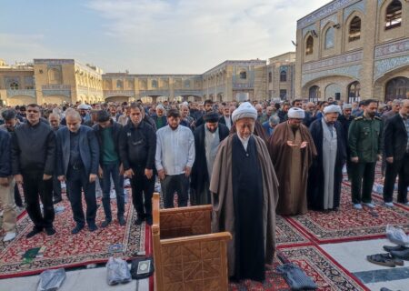 نماز باران در آستان حضرت عبدالعظیم حسنی(ع) اقامه شد