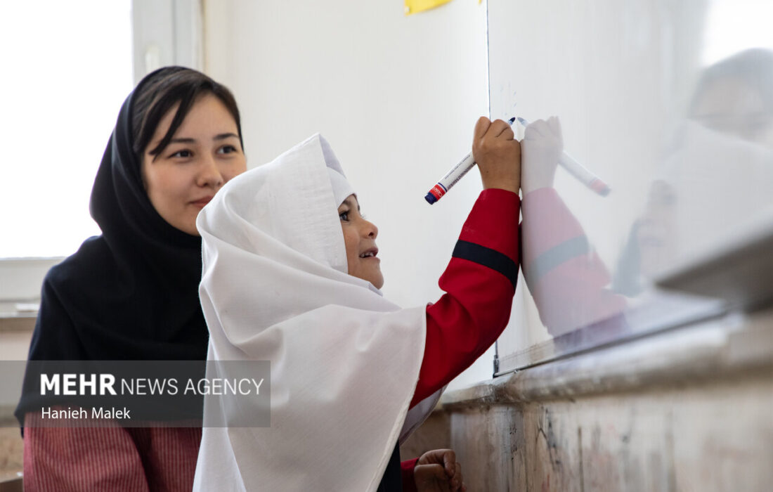 اردوی جهادی در مدرسه منطقه محروم گرگان