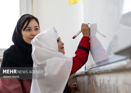 اردوی جهادی در مدرسه منطقه محروم گرگان