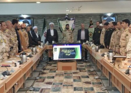 معرفی سرهنگ محمد باقر نجفی نژاد به عنوان فرمانده هنگ مرزی بانه