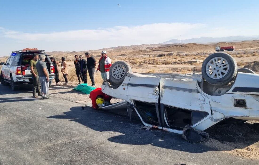 عشقی: سه حادثه در یزد پنج مصدوم و یک فوتی بر جای گذاشت