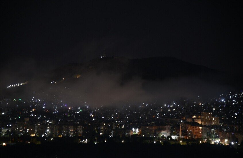 انفجار مهیب، منطقه «المزه» دمشق را لرزاند