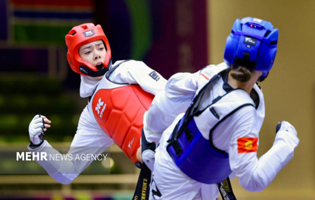 هستی محمدی از رسیدن به نیمه نهایی تکواندو بازماند