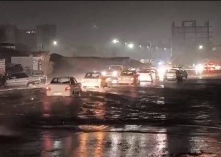 وضعیت بحرانی شهر ایلام بر اثر شدت بارش باران