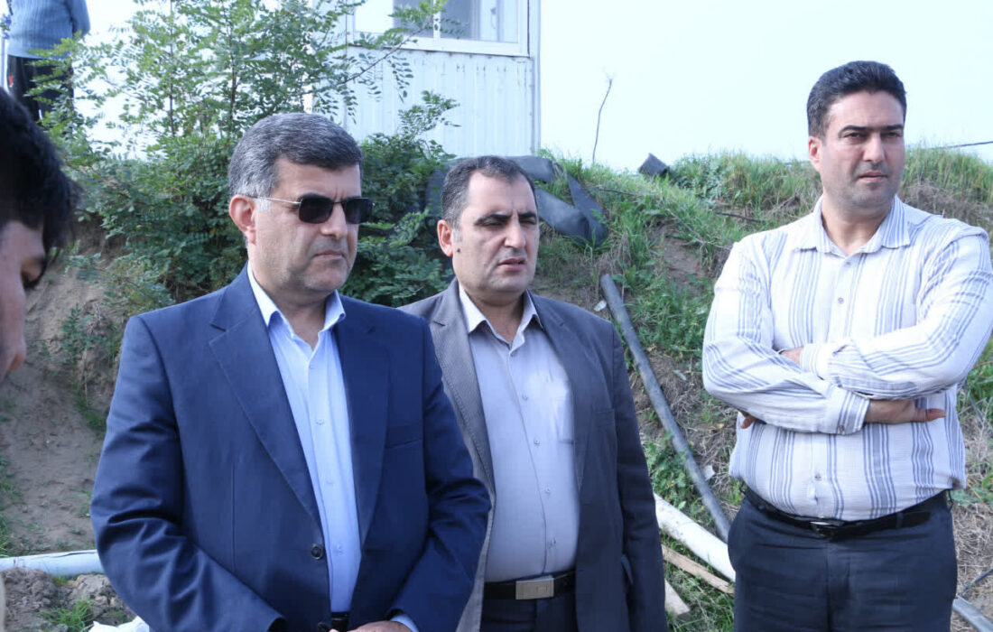 حیدری نژاد: سد لاستیکی انبارسر آبیاری شالیزارها را تقویت میکند