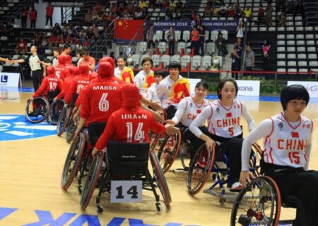 جایگاه ششمی تیم ملی بسکتبال با ویلچر بانوان ایران در قهرمانی آسیا