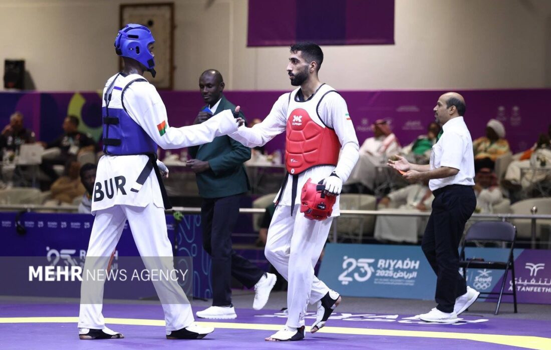 صادقیان به مدال نقره دست یافت/ چهاردهمین مدال نقره برای ایران