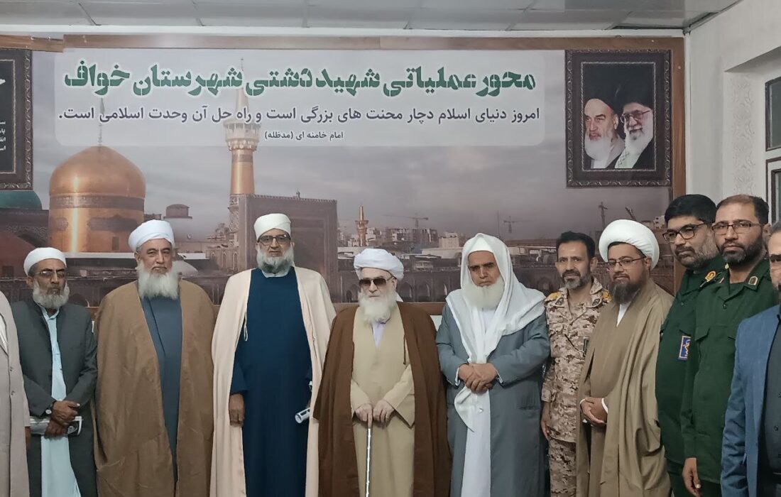 جلسه هماندیشی در حوزه خدمترسانی و محرومیتزدایی در خواف