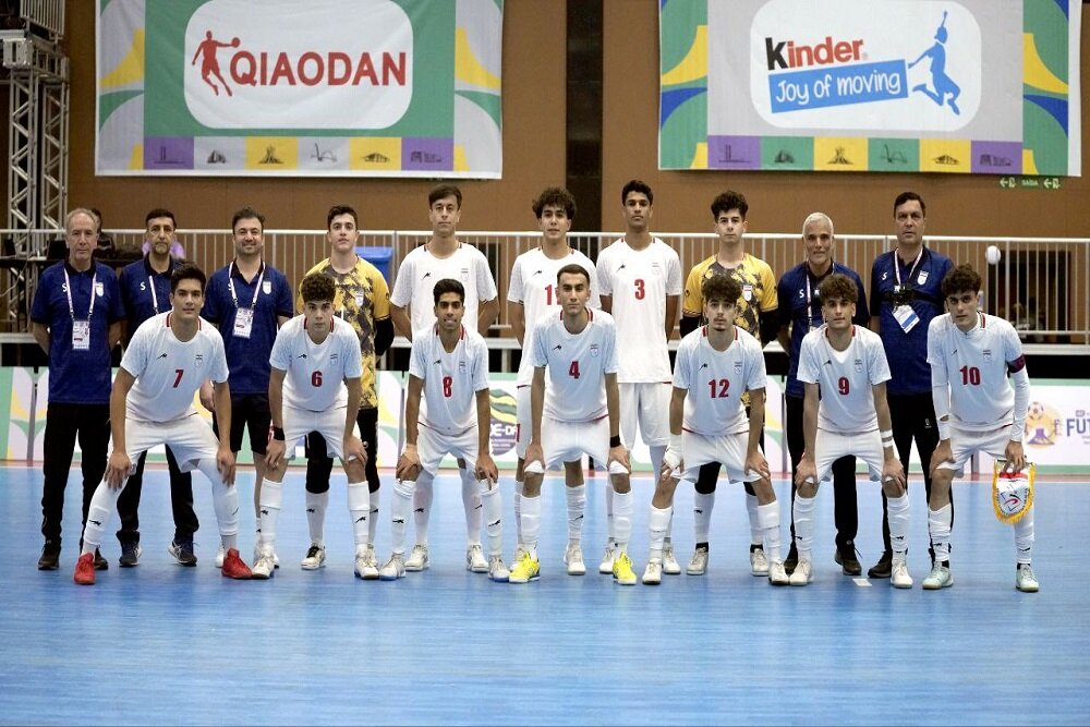 پیروزی تیم فوتسال دانش‌آموزی مقابل نماینده کرواسی