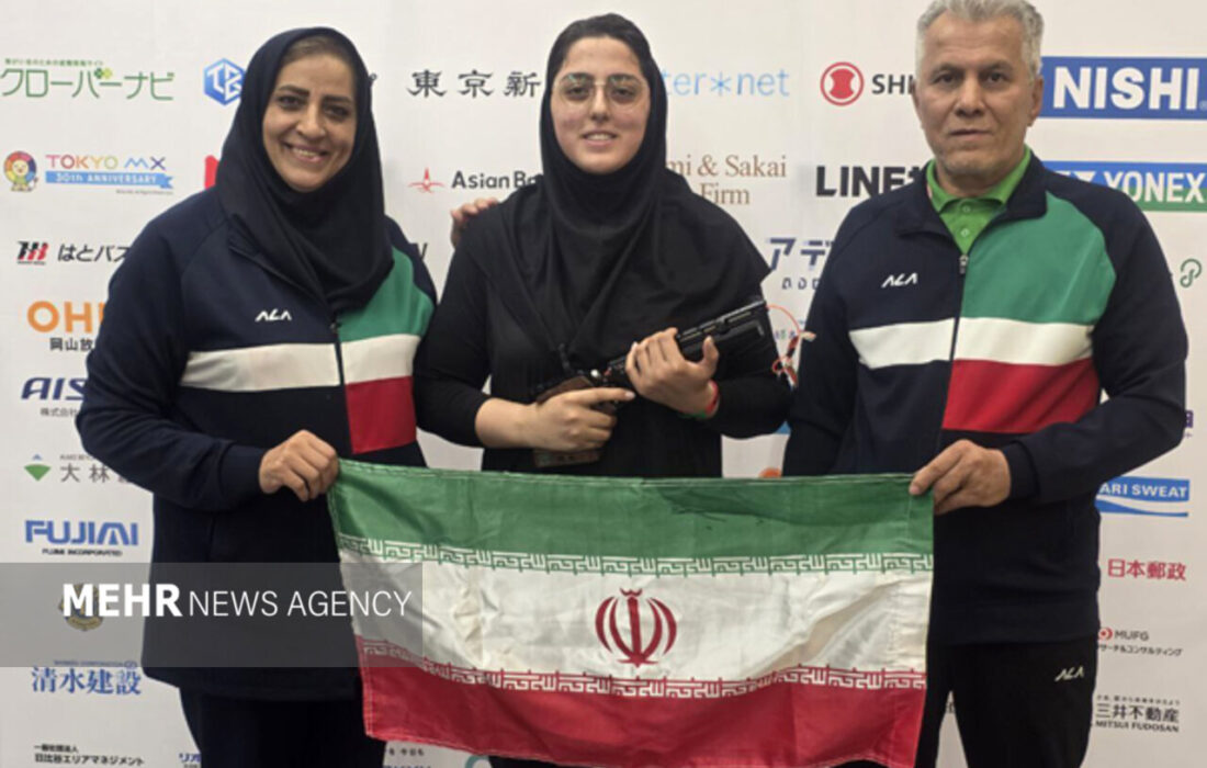 مهلا سمیعی اولین دختر مدال آور ایران شد/ کسب چهارمین مدال در تیراندازی