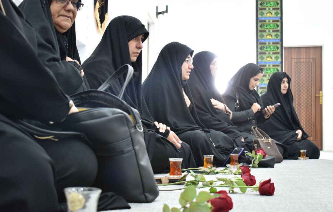 استقبال مازندران از پیکر مطهر ۱۰ شهید گمنام و آلاله‌های زهرایی