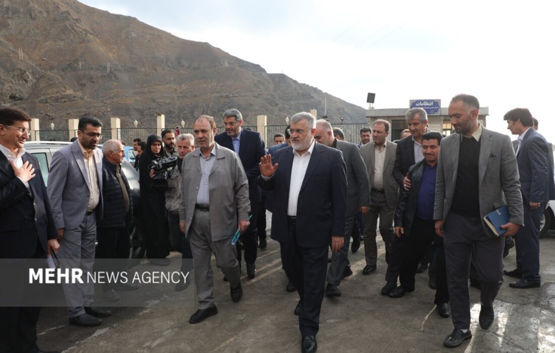 بازدید میدانی استاندار تهران از روستای امامزاده داوود(ع)