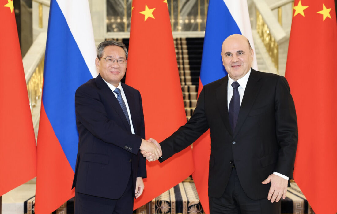 نخست‌وزیر چین خواستار تقویت همکاری پکن و مسکو در چارچوب شانگهای شد