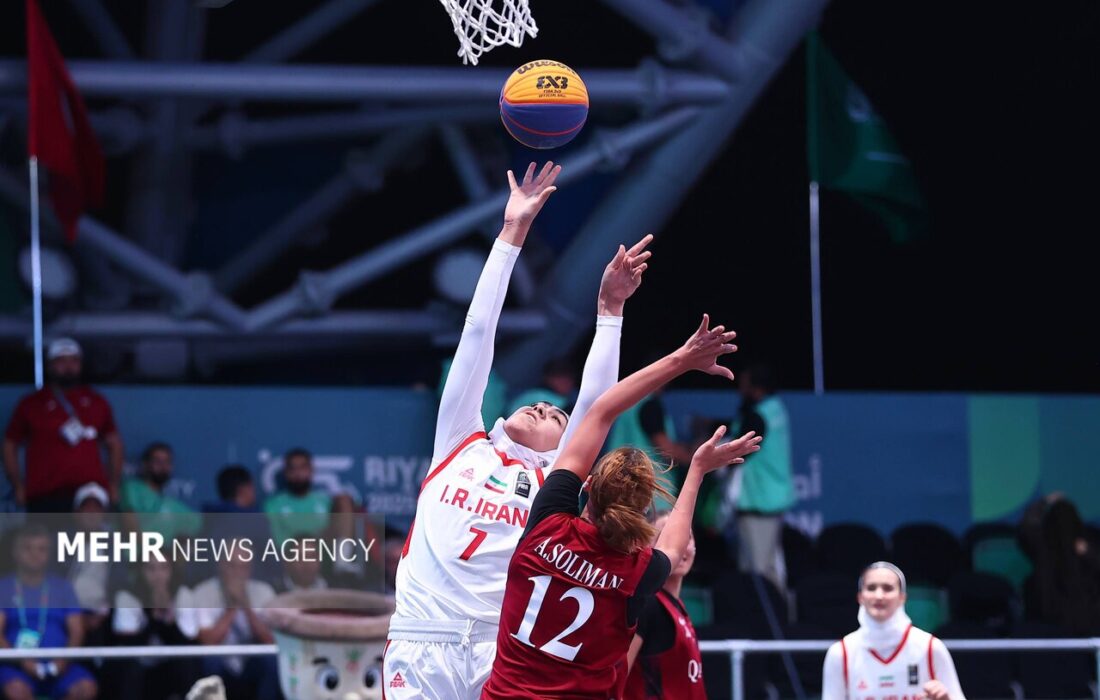 صعود تیم ملی بسکتبال بانوان با صدرنشینی