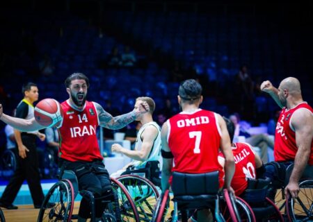 برتری مردان بسکتبال با ویلچر ایران مقابل تایلند در قهرمانی آسیا