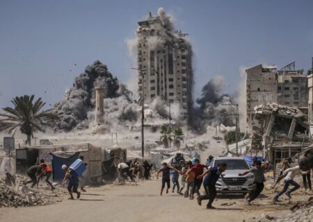 تخریب بیش از ۱۵۰۰ ساختمان در غزه از زمان اعلام آتش‌بس