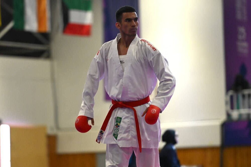 مرتضی نعمتی صاحب مدال نقره کاراته در بازیهای کشورهای اسلامی شد