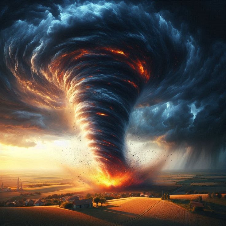 تعبیر خواب گردباد: معنای پنهان طوفان در رویاهای شما