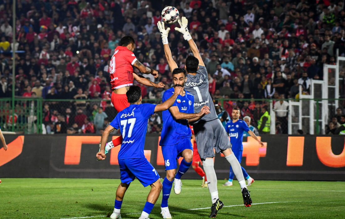 گزارش تصویری بازی امروز پرسپولیس و استقلال خوزستان