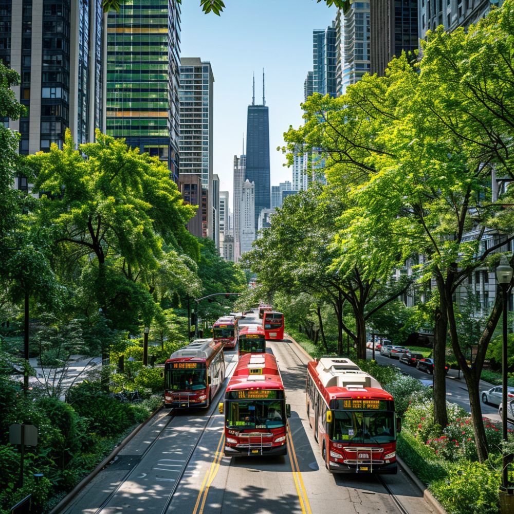 بررسی توسعه سامانه اتوبوس‌های BRT