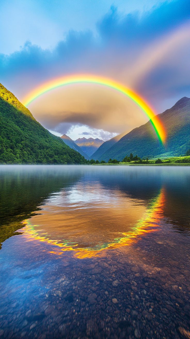 تعبیر خواب رنگین‌کمان: پلی از امید و معنویت در جهان رؤیا