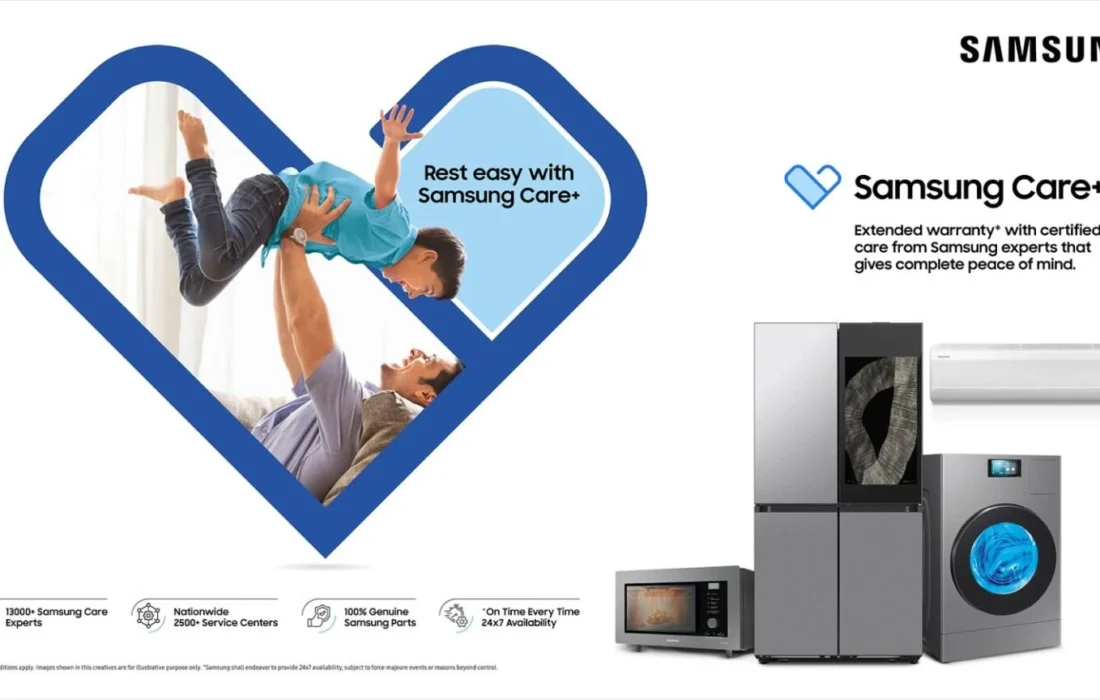 سامسونگ Care+ پوشش گارانتی لوازم خانگی را گسترش می‌دهد