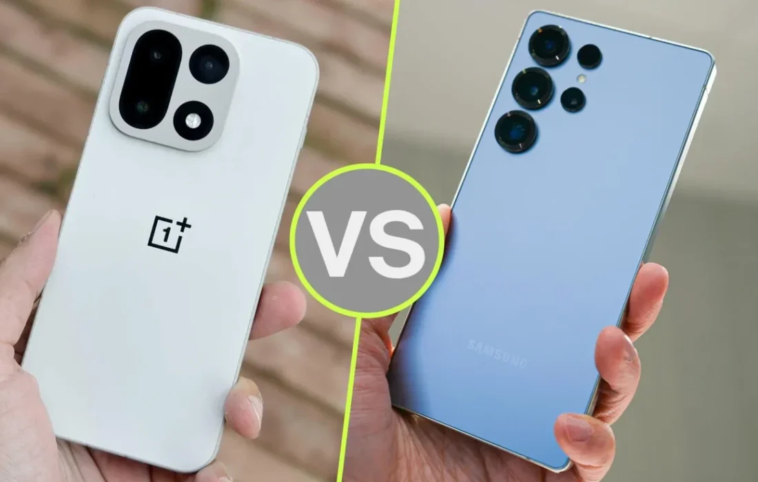 وان پلاس ۱۵ در برابر سامسونگ گلکسی اس ۲۵ اولترا: بررسی و مقایسه دو گوشی پرچمدار اندروید