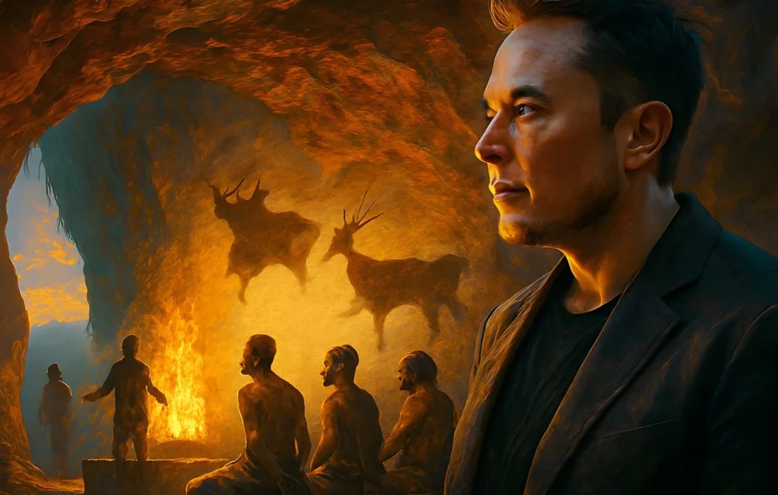 چشم‌انداز ایلان ماسک از آینده گوشی‌های هوشمند، شبیه غار افلاطون است