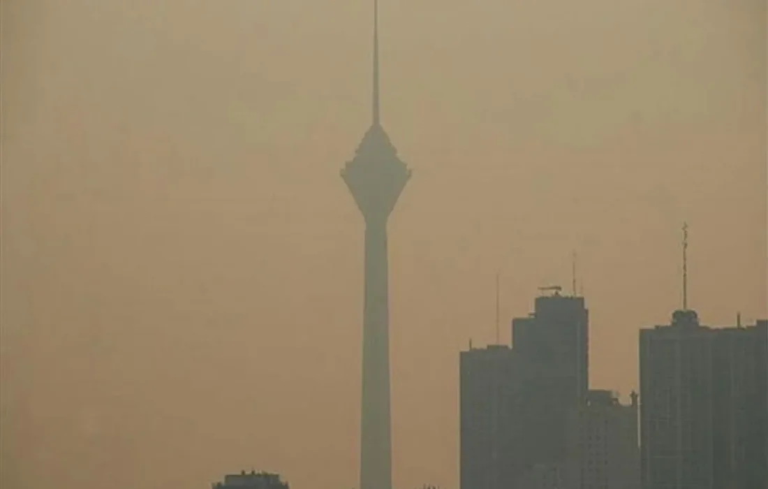 هوای تهران آلوده است