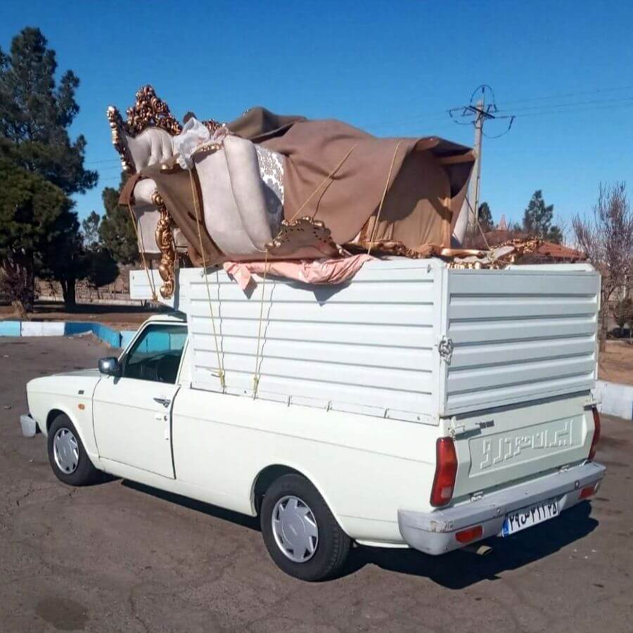 حمل بار با خودرو وانت و نکات آن